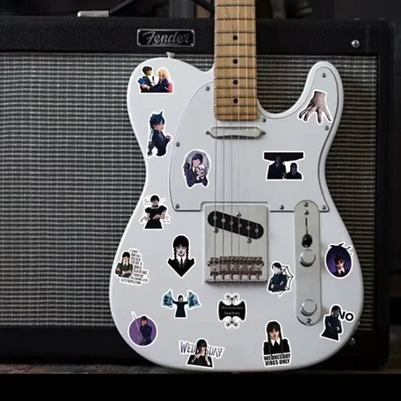 Wednesday Addams Assorted Stickers - Picture 6 of 10